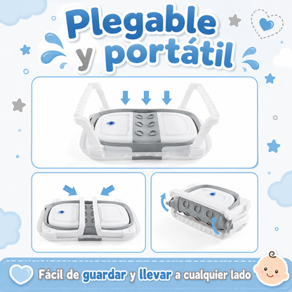 BAÑERA PLEGABLE CON TERMOMETRO + ENVIO GRATIS