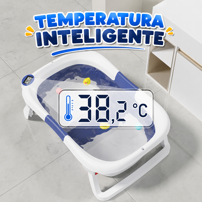 BAÑERA PLEGABLE CON TERMOMETRO + ENVIO GRATIS